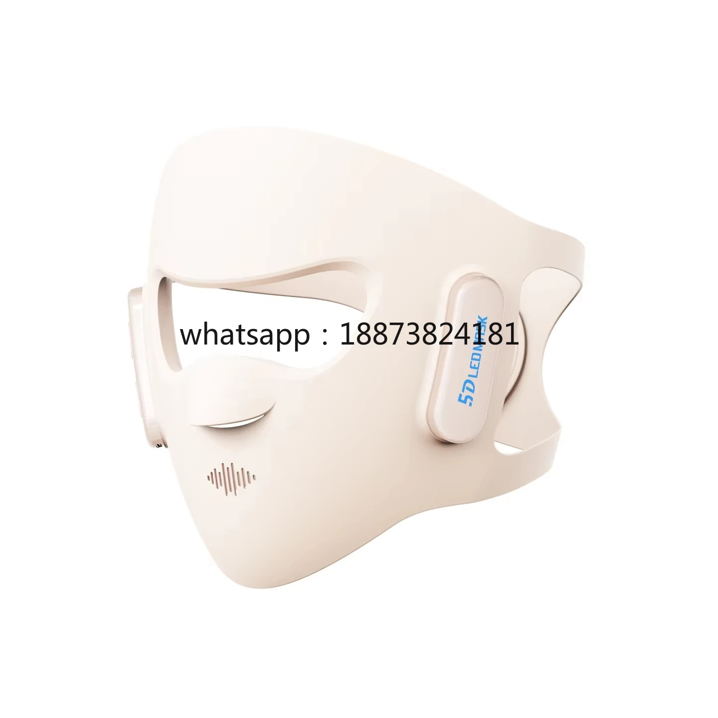 Silicone Led Face Mask Wireless - プロ仕様のワイヤレス3D LEDフェイスマスク。4波長でアンチエイジング、ニキビケア、コラーゲン生成を促進。迅速発送。