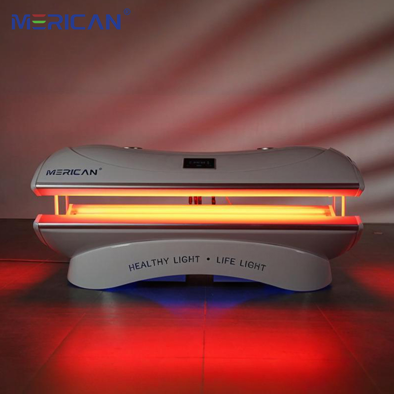 Led Light Therapy Bed Full Body - 最新の全身赤色光療法ベッド、家庭用光バイオモジュレーションLED、筋肉の快適さとケアのために