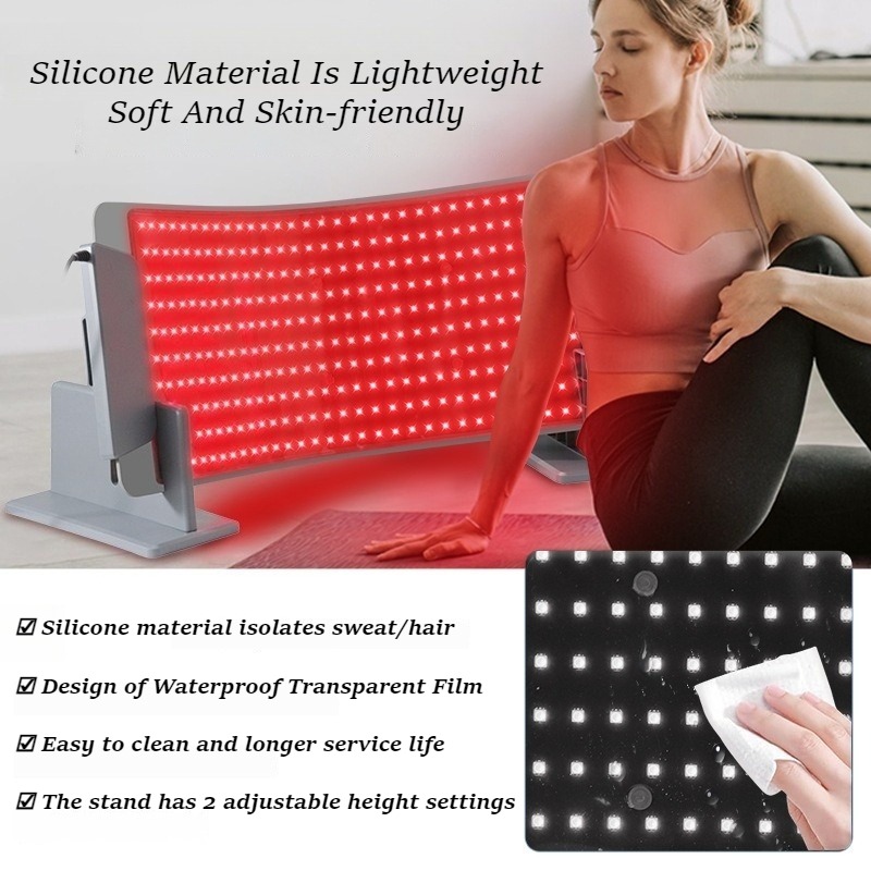 シリコン製赤色光療法パネル 女性用赤色光デバイス プロ仕様L - Photon Light Therapy Device Skin のレビューと価格