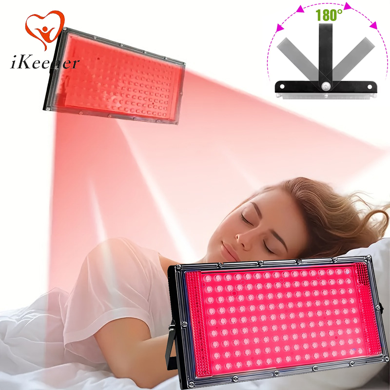 赤色光療法ランプ 96個LED 660nm 850nm赤外線 - Red Light Therapy Torch 660Nm のレビューと価格