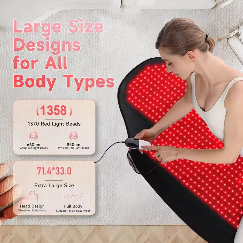 売れ筋商品：最安値 全身ライトLEDマット 赤色光療法ベッド - Led Light Therapy Bed Full Body のレビューと価格