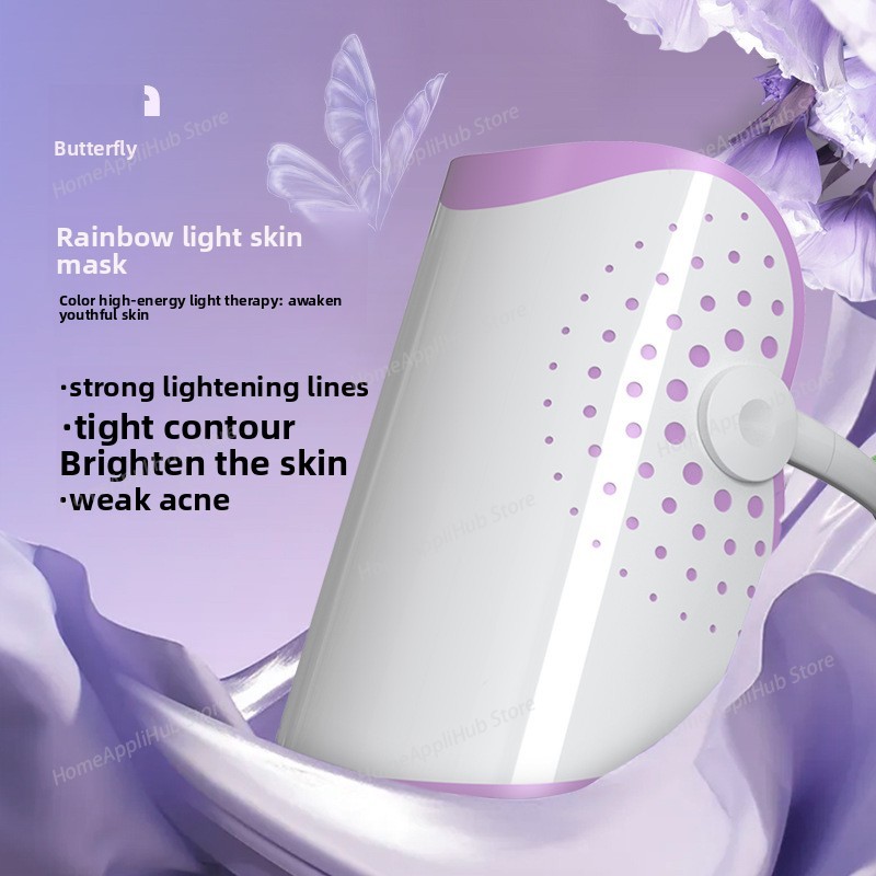 モダンデザイン ポータブル肌再生フォトマスク ホワイトLED - Photon Light Therapy Device Skin のレビューと価格