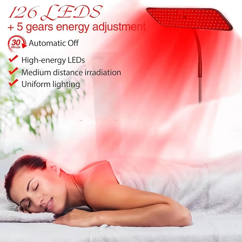 660nm & 850nm 赤外線ライトデバイス 25W L - Red Light Therapy Torch 660Nm のレビューと価格