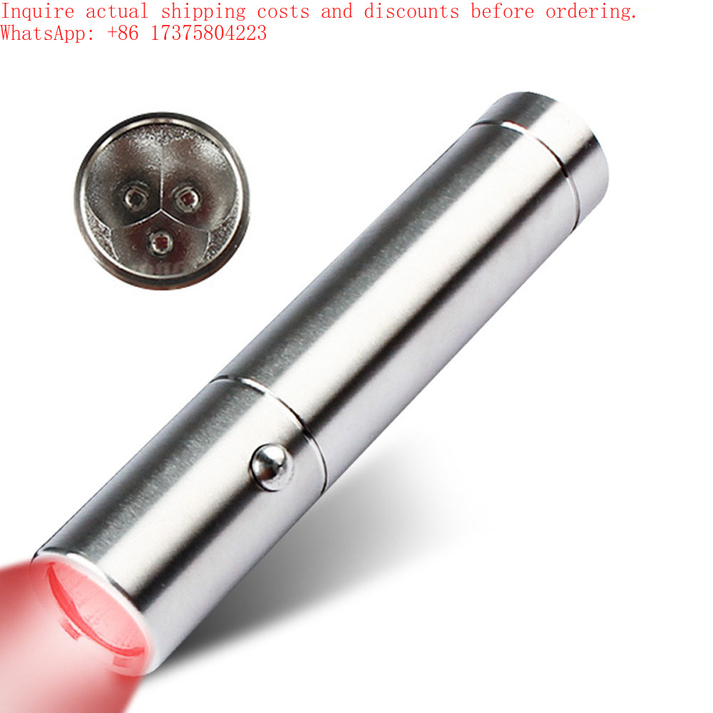 充電式赤色光療法パルス630nm 660nm 850nm赤色 - Red Light Therapy Torch 660Nm のレビューと価格