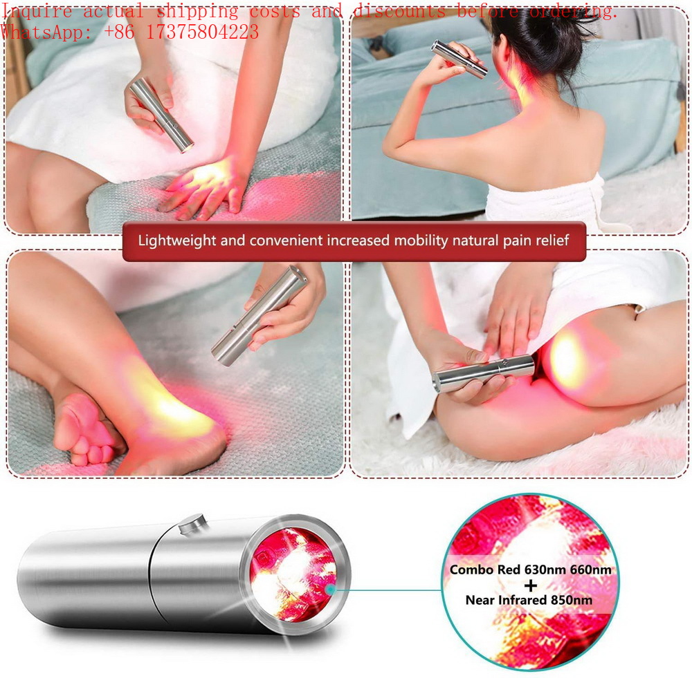 充電式赤色光療法パルス630nm 660nm 850nm赤色 - Red Light Therapy Torch 660Nm のレビューと価格
