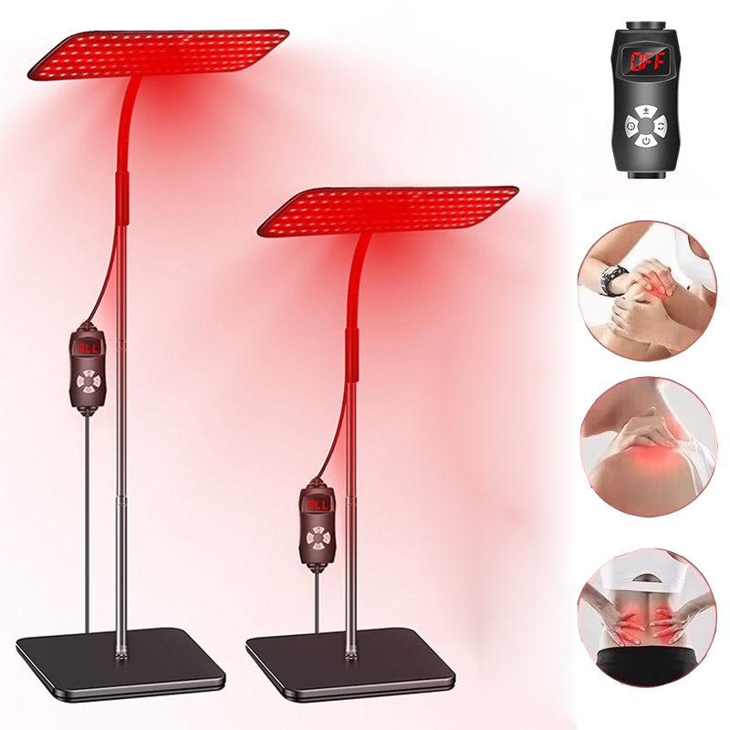 近赤外線ライトパネル 660nm 850nm 赤色光ランプ  - Red Light Therapy Torch 660Nm のレビューと価格