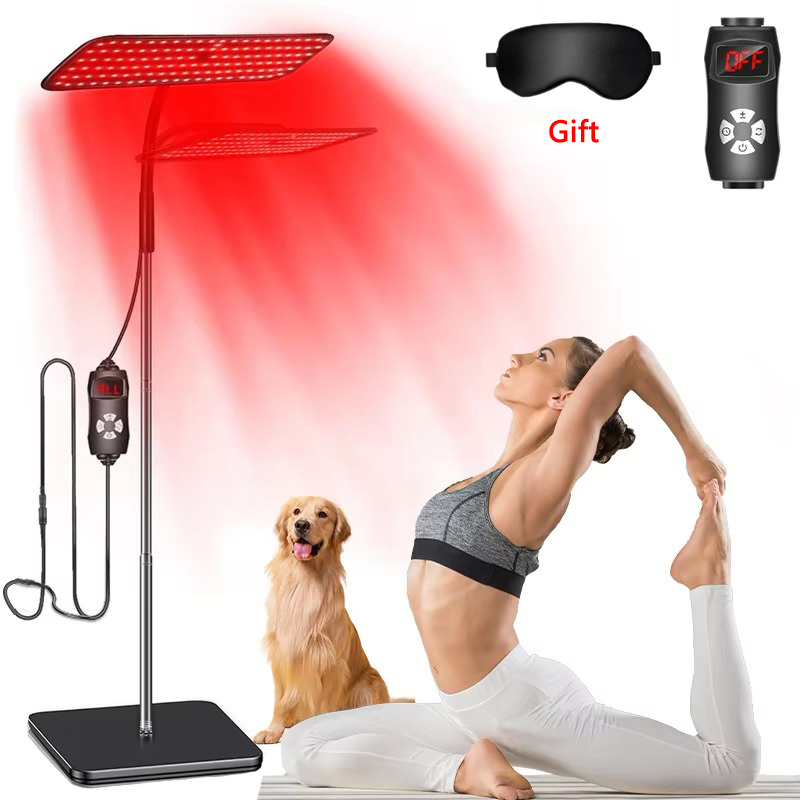 近赤外線ライトパネル 660nm 850nm 赤色光ランプ  - Red Light Therapy Torch 660Nm のレビューと価格