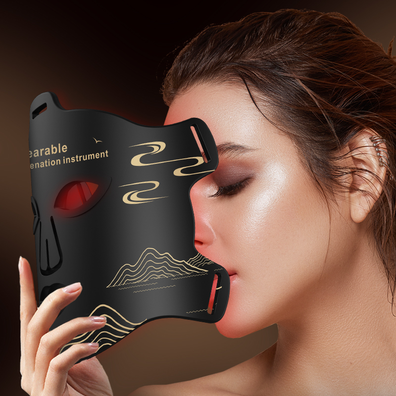 4 色肌の若返りアンチエイジング赤色 Led 近赤外線光子光 - Red Light Therapy Mask Near Infrared のレビューと価格