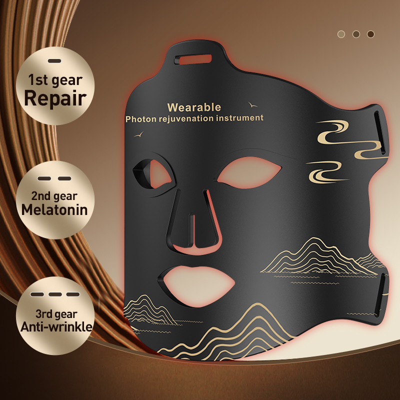 4 色肌の若返りアンチエイジング赤色 Led 近赤外線光子光 - Red Light Therapy Mask Near Infrared のレビューと価格