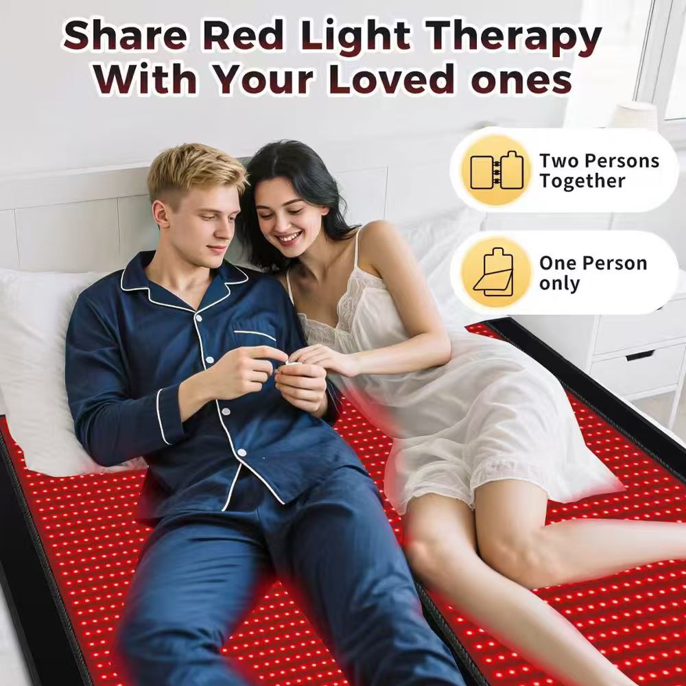 2570個のLED搭載 全身赤色光療法スリーピングバッグ プ - Led Light Therapy Bed Full Body のレビューと価格